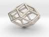 Rhombic Icosahedron Pendant 3d printed 