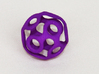 Wrapped Eyes #3 3d printed Purple Strong & Flexible Polished