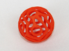 Wrapped Eyes #4 3d printed Orange Strong & Flexible Polished