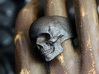 Memento Mori Full Skull Ring size 8 3d printed 