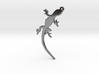 Gecko Crawling Necklace Pendant 3d printed 