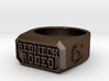 Redneck Rodeo Ring 23mm 3d printed 