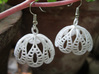 Water Lily Jhumka - Indian Bell Earrings 3d printed 
