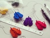'Flip Flops' Strong and Flexible Plastic Pendant 3d printed 
