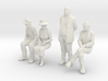 1:29 scale low res passengers 3d printed 