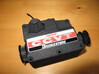 Bottom Half Of Kyosho 1/9 scale CCVT Gearbox RV-30 3d printed Finished gearbox with internals fitted.