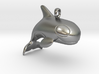 Baby Orca Pendant 3d printed 