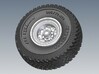 1-87 Pro-Comp Tire+Rim 2 Types 3d printed 