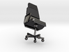 Single Office Chair for Slanted Installation 3d printed 