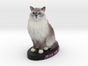Custom Cat Figurine - Jean 3d printed 