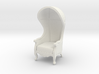 1:24 Half Scale Untextured Carrosse Chair 3d printed 