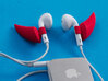 EarPod Earrings | Devil Horns 3d printed Red Devil Horns