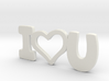 I Love You - Photo Frame 3d printed 