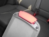 Audi A4 B6 armrest lid standart 3d printed Red open arm rest