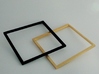 Square Bracelet Small 'Gold' 3d printed 