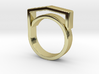 Adjustable ring for men. Model 4. 3d printed 