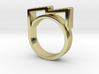 Adjustable ring for men. Model 6. 3d printed 