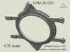 1/35 SPM-35-023 turret ring 3d printed 