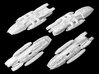 (Armada) Battlestar Galactica 3d printed 