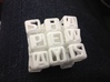 Shapeways Interlocked Cubes 3d printed 