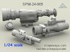 1/24 SPM-24-005 Heavy gun scopes 3d printed 