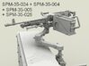 1/35 SPM-35-004 HMMWV rear shield for GMV Dumvee 3d printed 