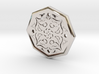 Octagon Rune Amulet 3d printed 