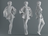Skirt Girl-005 scale 1/10 3d printed 