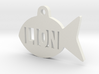 Gold Fish Pet ID Tag - Lion 3d printed 