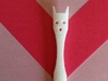 Kitty Hairstick 3d printed An earlier version, with a slightly different head.