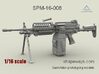 1/16 SPM-16-008 m249 MK48mod0 7,62mm machine gun 3d printed 