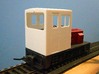 F Scale critter cab 3d printed Rear View