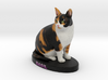 Custome Cat Figurine - Basil 3d printed 