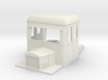 009 articulated railcar front part with bonnet  3d printed 