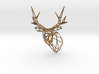Small Stag Head 75mm Facing Left 1:12 Scale 3d printed 