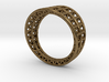 Lattice Framework Modern Ring 3d printed 