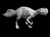 Psittacosaurus walking 1:12 scale model 3d printed 