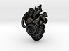 SteamPunk  Heart pendant 3d printed 